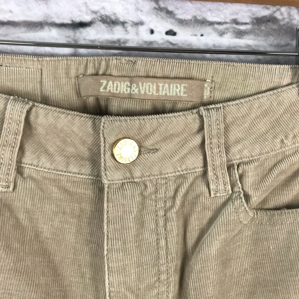 Zadig & Voltaire Corduroy Eva Skinny Pant - Picture 4 of 7